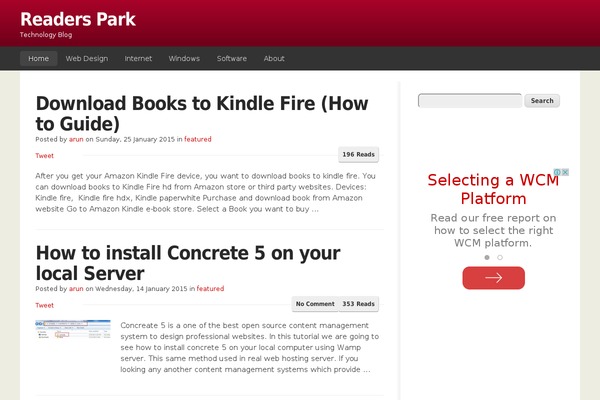 Tech theme websites examples