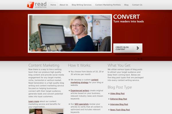 Prosto theme site design template sample