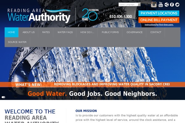 Site using Adjustly Collapse plugin
