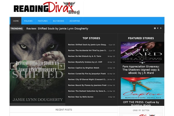 readingdiva.com site used Madura_pro