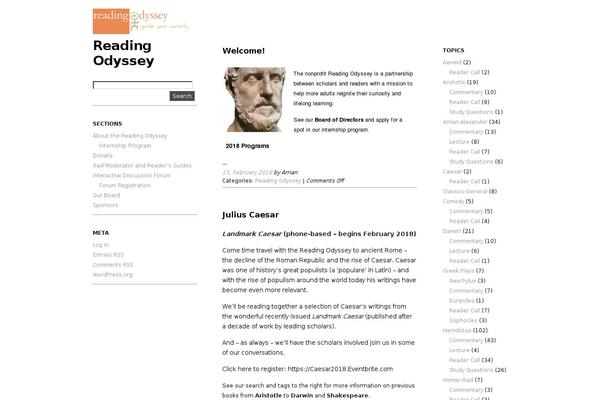 Ari theme site design template sample