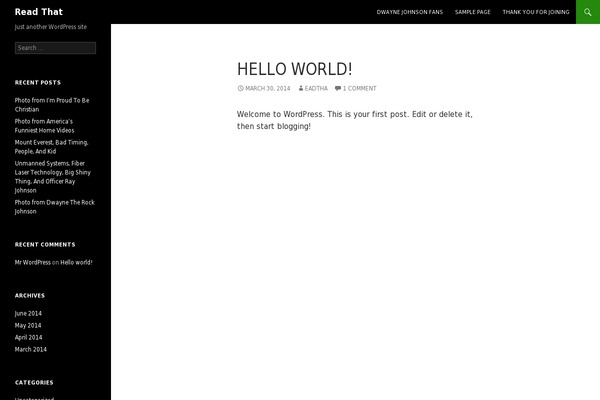 Site using InstaBuilder plugin
