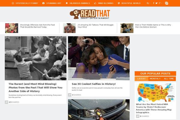 Site using Dreamgrow Scroll Triggered Box plugin