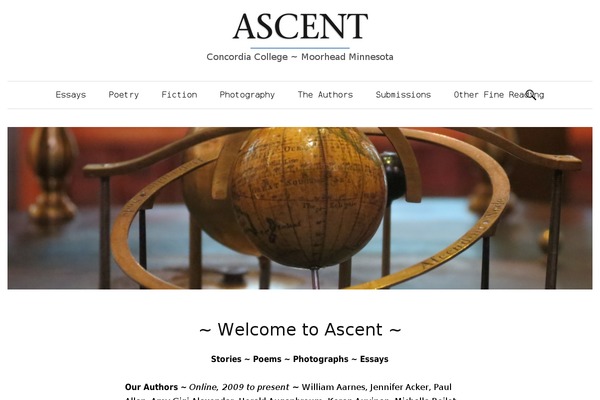 Graphy theme site design template sample