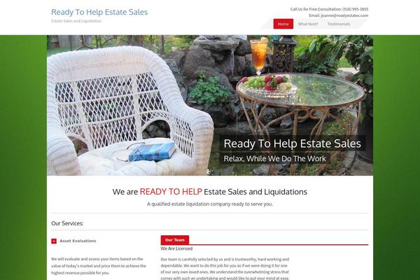 Aquilo theme site design template sample