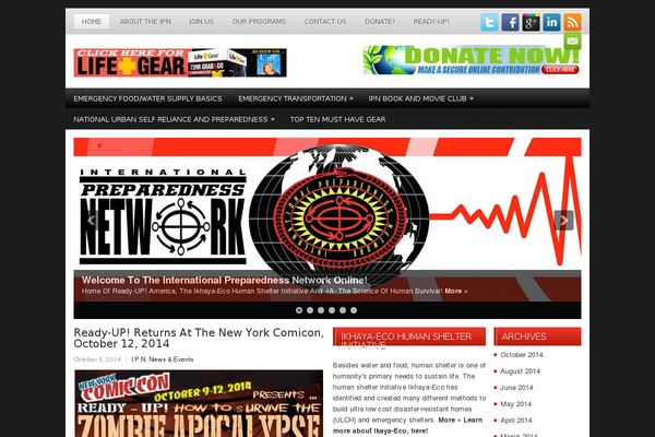 readyforanything.org site used Techia