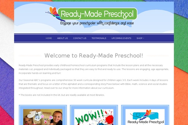 readymadepreschool.com site used Geraldine