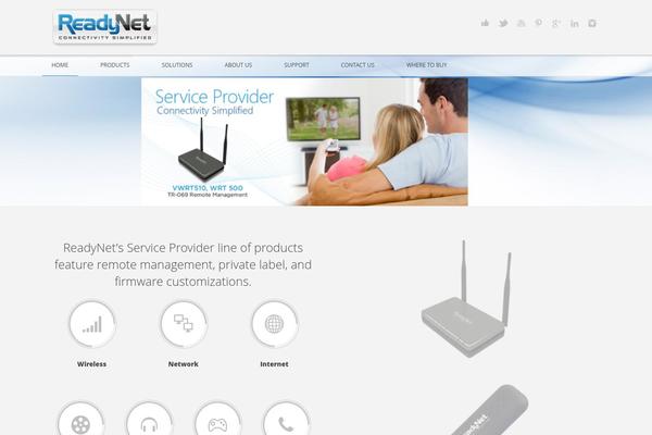 Circles theme site design template sample