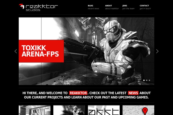 Rockwell theme site design template sample