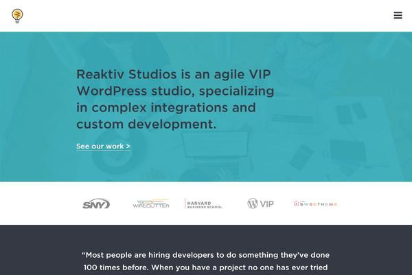 reaktivstudios.com site used Rkv