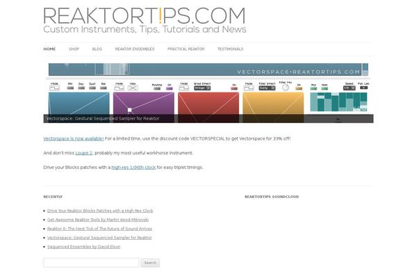 Twentytwelve-child theme site design template sample