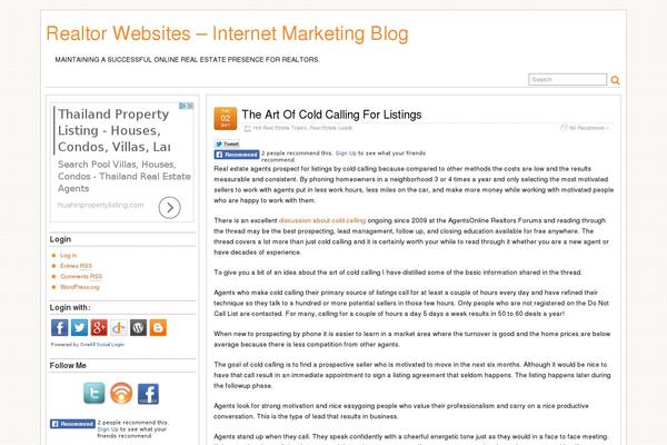 Site using WP Tweet Button plugin
