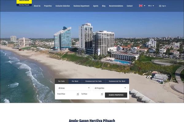 WP Residence theme site design template sample