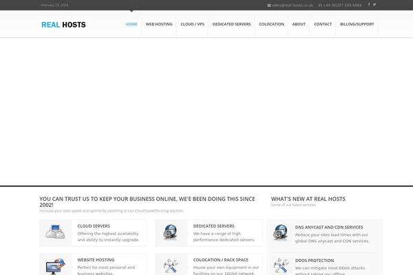 Site using Whmpress plugin