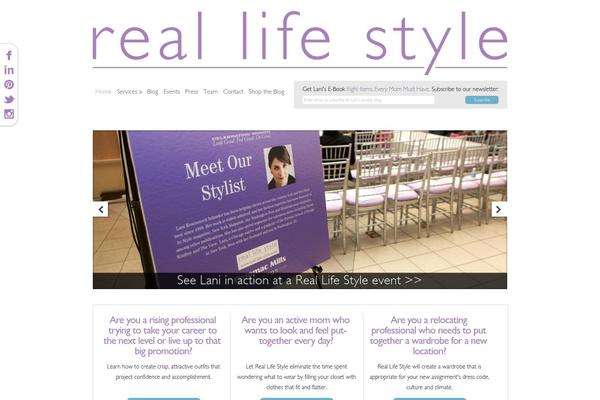 Evolution theme site design template sample