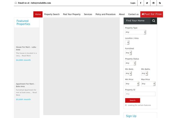 Site using Realhomes-currency-switcher plugin