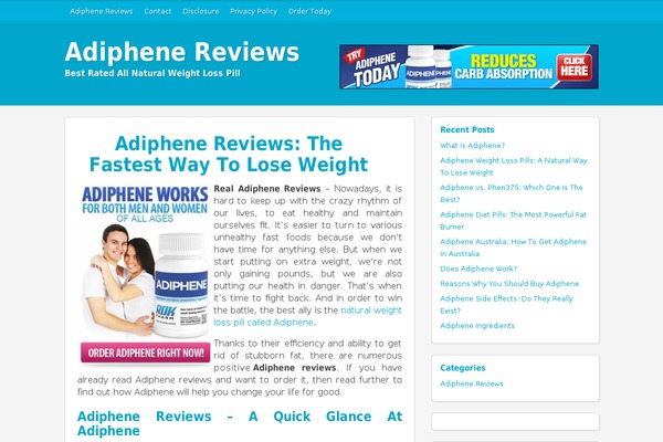 realadiphene-reviews.com site used Chameleon Pro