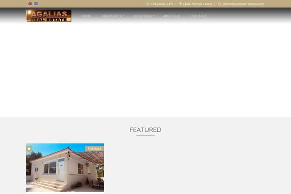 Myhome-child theme site design template sample
