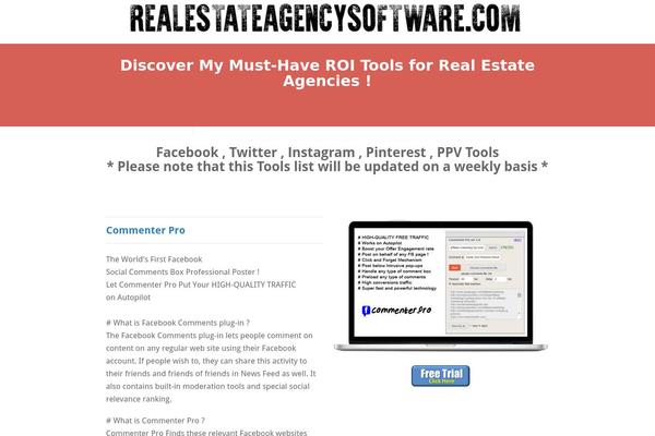 realestateagencysoftware.com site used Interests1