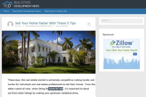 Bliss theme site design template sample