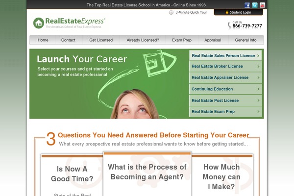 realestateexpress.com site used Wp-common-child