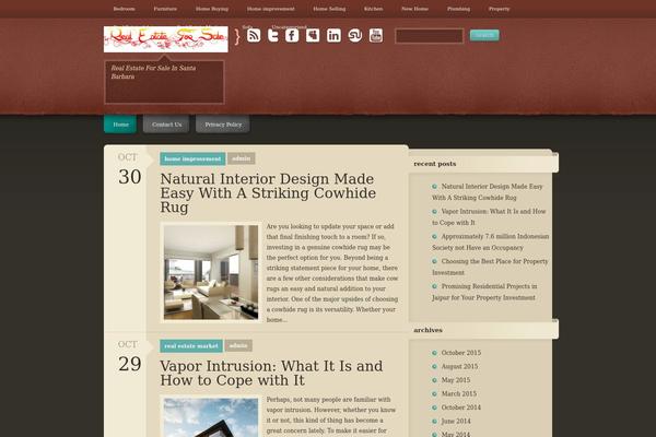 Cherrytruffle theme site design template sample