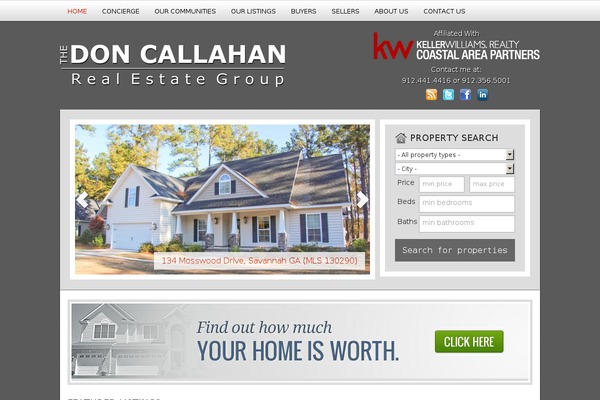 AgentPress theme site design template sample