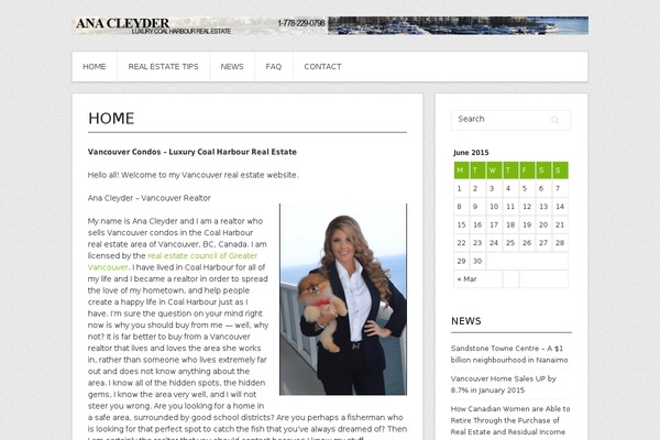Site using Contact Form plugin