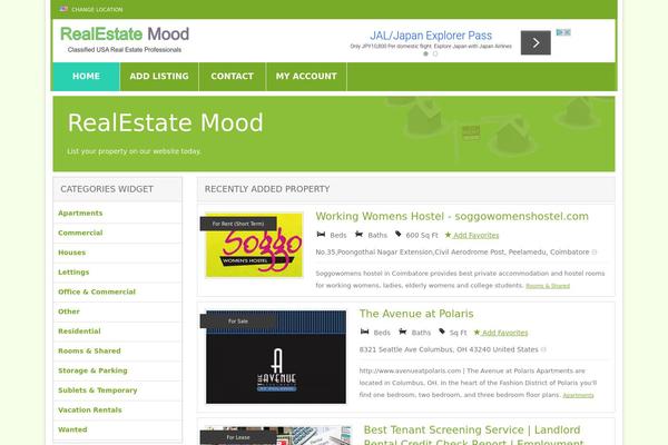 RT theme site design template sample