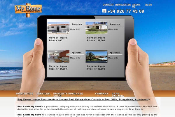 hands theme websites examples