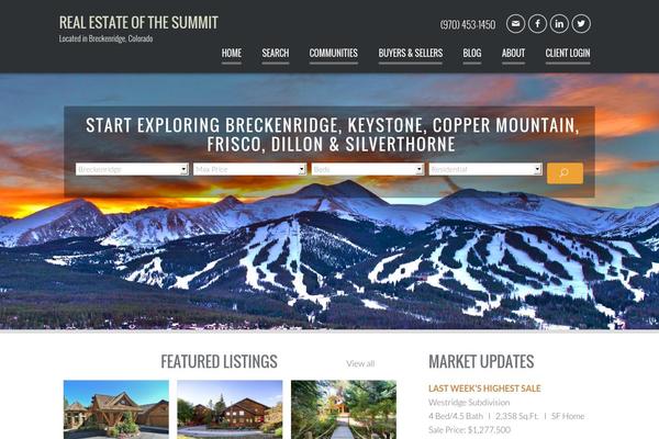 Sanfran theme site design template sample
