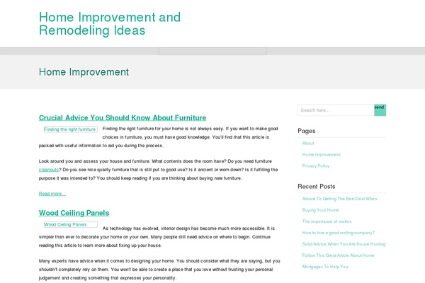 RestImpo theme site design template sample