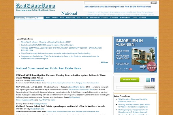 NewsMag theme site design template sample