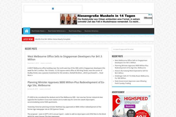 Site using AnyWP MailChimp plugin