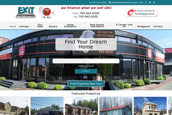 Site using Responsive Mortgage Calculator plugin