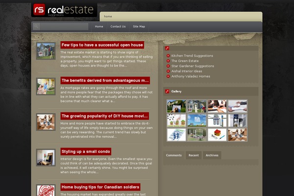 Coldstone theme site design template sample
