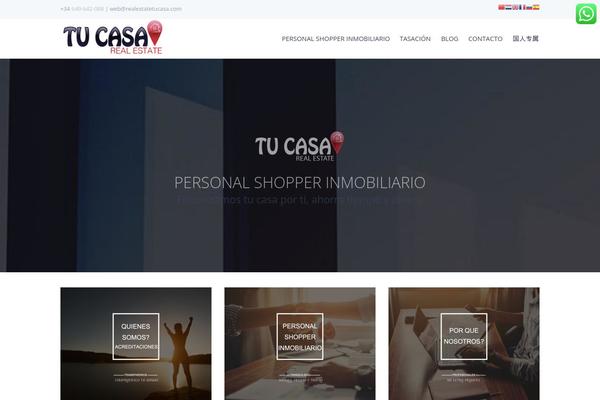 WP Residence theme site design template sample