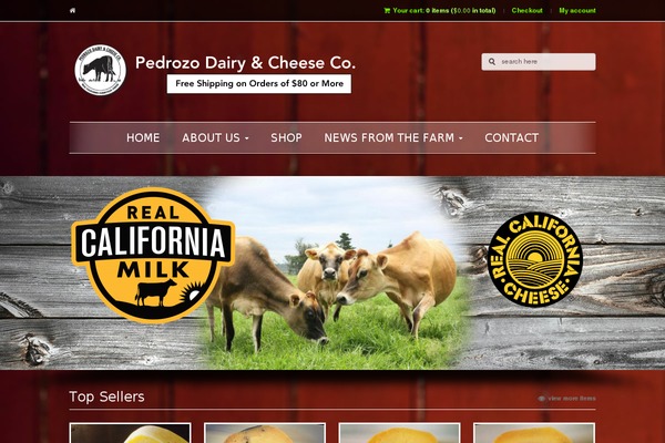 realfarmsteadcheese.com site used Callisto