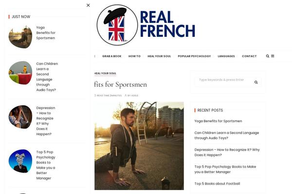 GuCherry Blog theme site design template sample