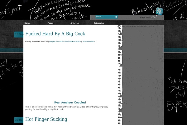 realgirlfriendvideos.com site used Black Board
