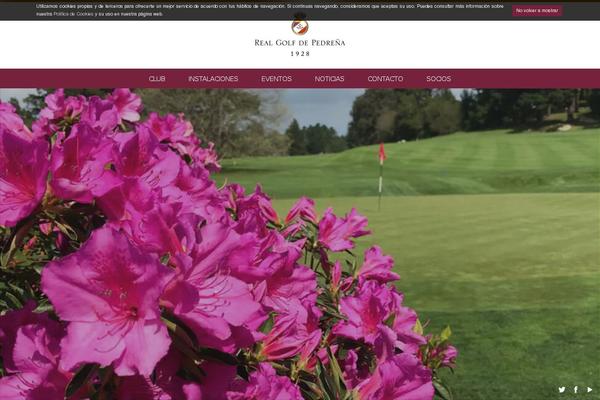 realgolfdepedrena.com site used Golf