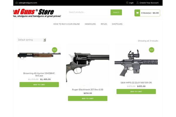 realgunsstore.com site used Buzzstore