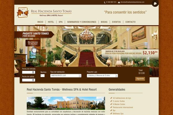 Soho Hotel theme site design template sample