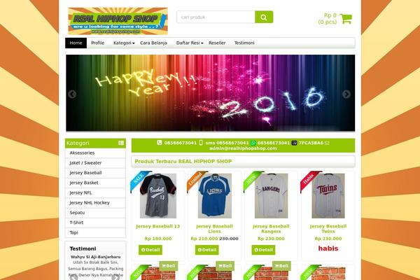 realhiphopshop.com site used Wp-niaga