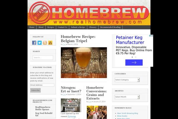 Magazine Basic theme site design template sample