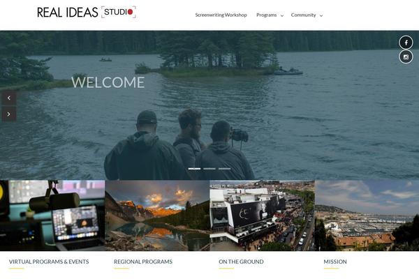 realideasstudio.org site used Charitize