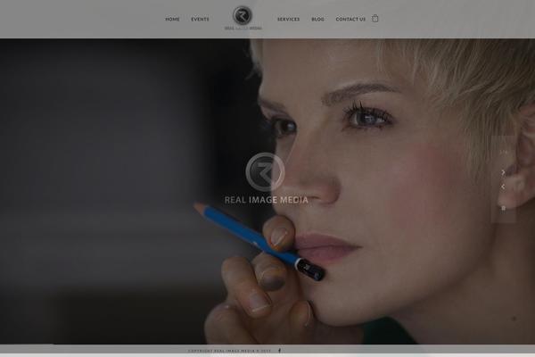 Kinetika theme site design template sample