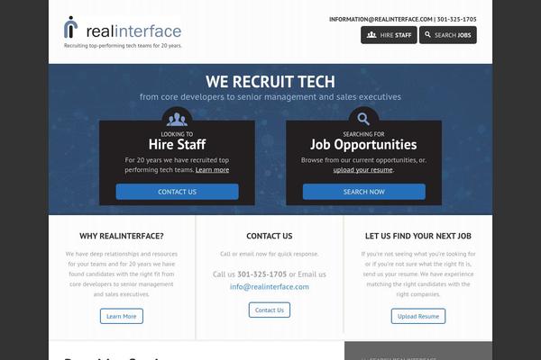 Site using CATS JobSite plugin