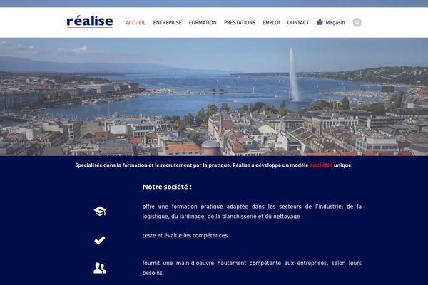 Adamos theme site design template sample
