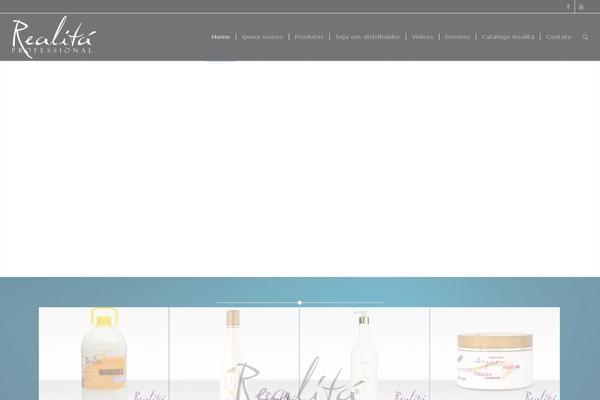 Enfold theme site design template sample